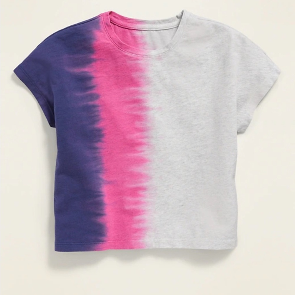 POPSUGAR x Old Navy Dip-Dyed Cropped Tee